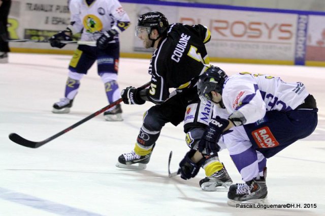 Photo hockey match Rouen - Chamonix  le 23/01/2015