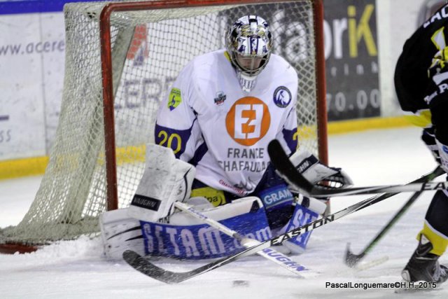 Photo hockey match Rouen - Chamonix  le 23/01/2015