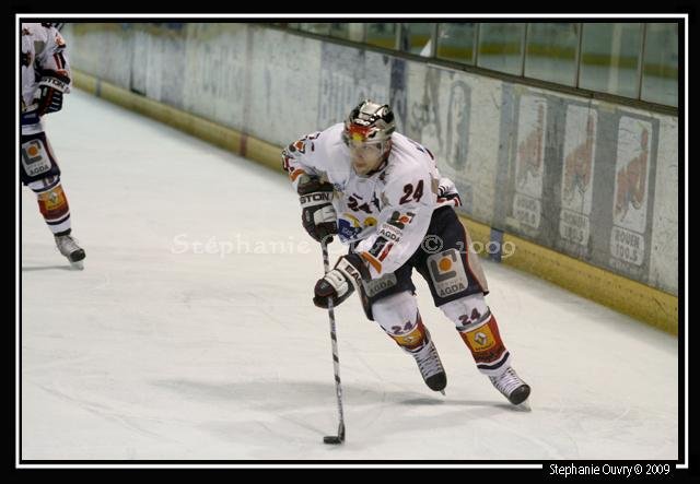 Photo hockey match Rouen - Grenoble  le 06/01/2009