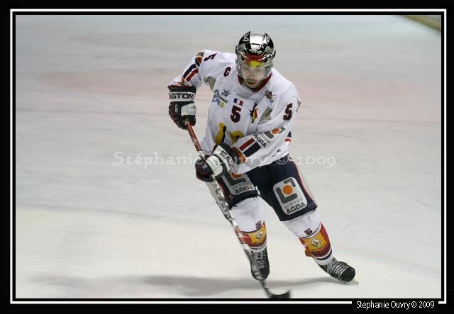 Photo hockey match Rouen - Grenoble  le 06/01/2009