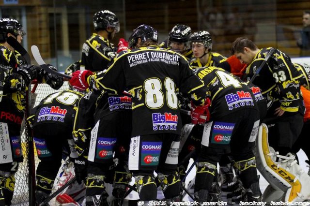 Photo hockey match Roanne - Clermont-Ferrand le 24/01/2015