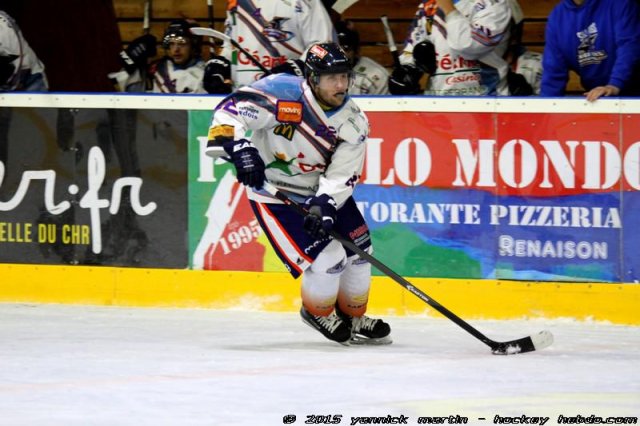 Photo hockey match Roanne - Clermont-Ferrand le 24/01/2015