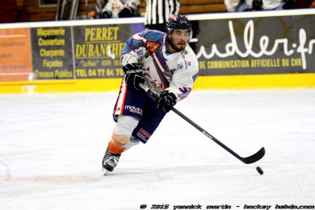 Photo hockey match Roanne - Clermont-Ferrand le 24/01/2015