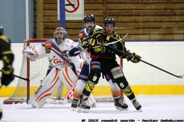 Photo hockey match Roanne - Clermont-Ferrand le 24/01/2015