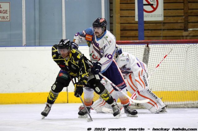 Photo hockey match Roanne - Clermont-Ferrand le 24/01/2015