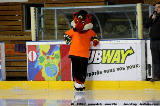 Photo hockey match Roanne - Clermont-Ferrand le 24/01/2015