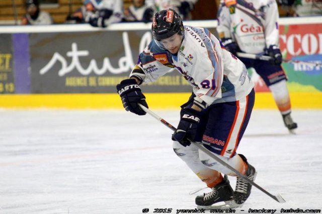 Photo hockey match Roanne - Clermont-Ferrand le 24/01/2015