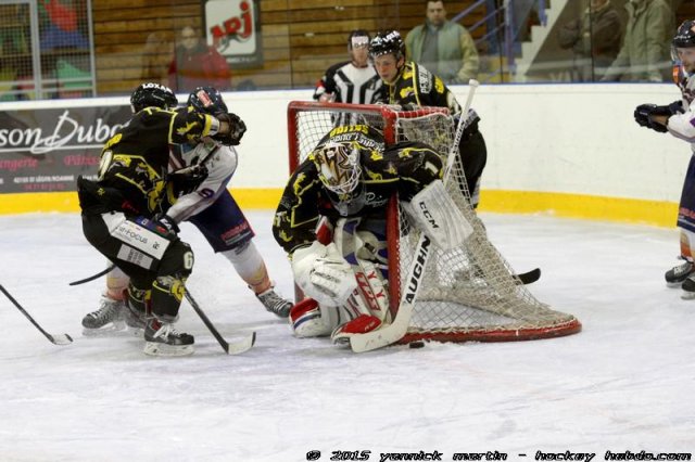 Photo hockey match Roanne - Clermont-Ferrand le 24/01/2015