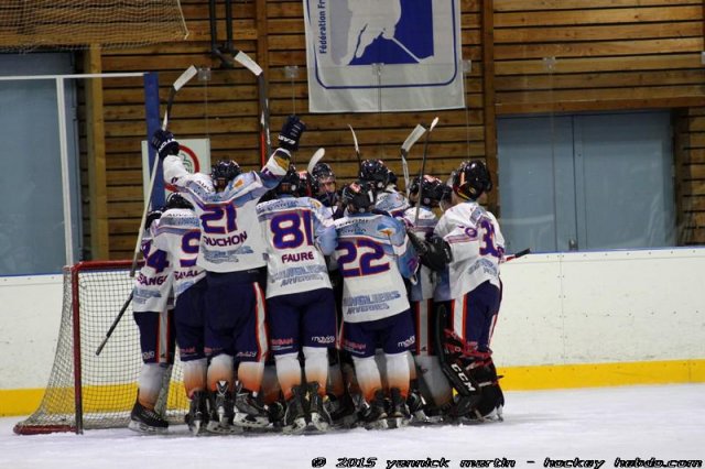 Photo hockey match Roanne - Clermont-Ferrand le 24/01/2015