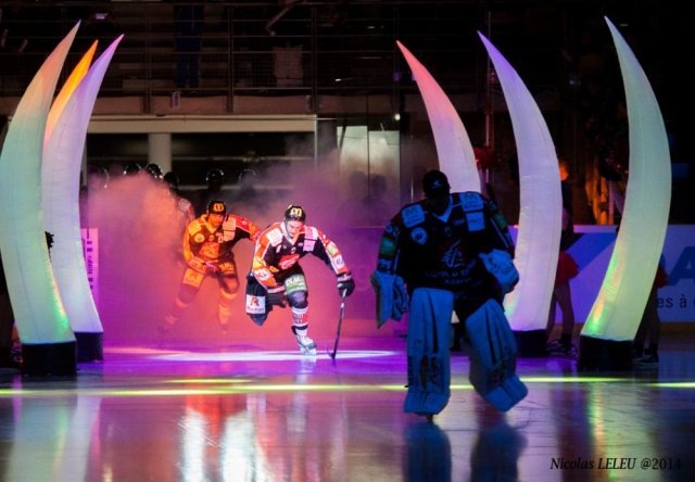 Photo hockey match Rouen - Amiens  le 25/01/2015