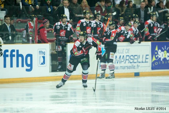 Photo hockey match Rouen - Amiens  le 25/01/2015