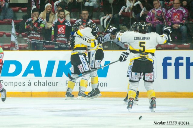 Photo hockey match Rouen - Amiens  le 25/01/2015