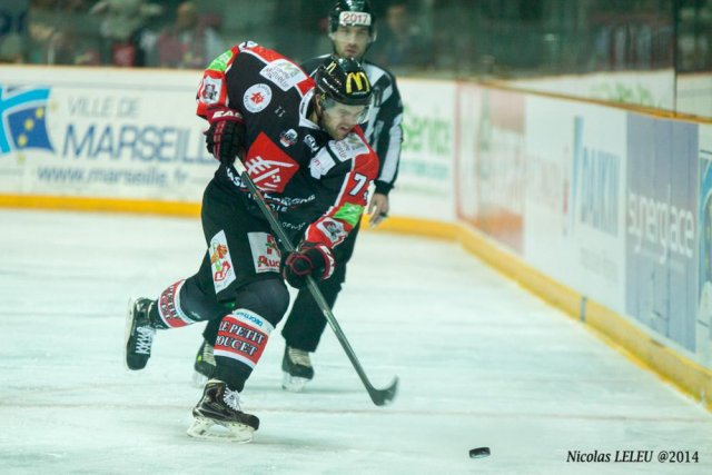 Photo hockey match Rouen - Amiens  le 25/01/2015