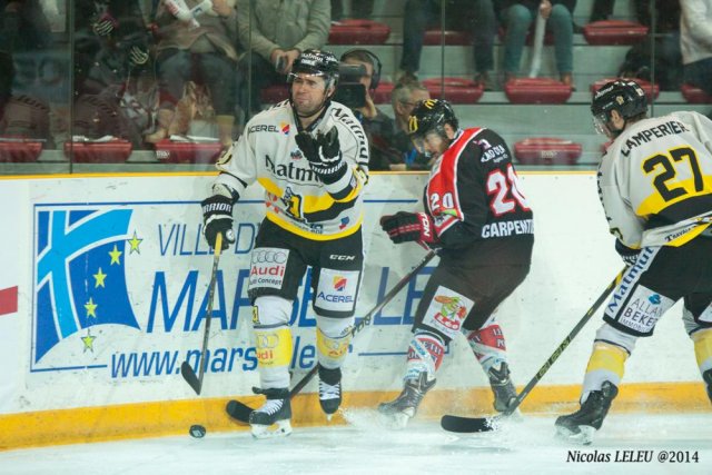 Photo hockey match Rouen - Amiens  le 25/01/2015