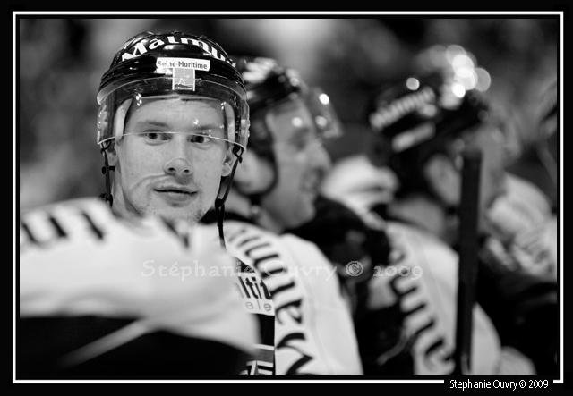 Photo hockey match Rouen - Grenoble  le 06/01/2009