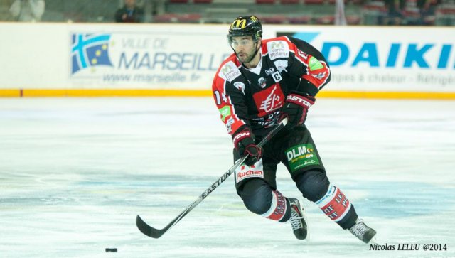 Photo hockey match Rouen - Amiens  le 25/01/2015