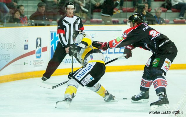 Photo hockey match Rouen - Amiens  le 25/01/2015