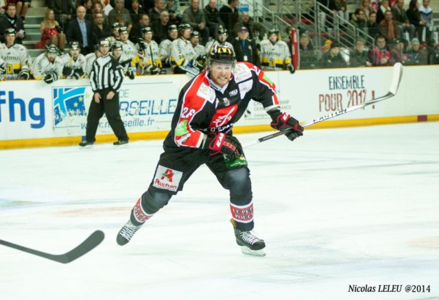 Photo hockey match Rouen - Amiens  le 25/01/2015