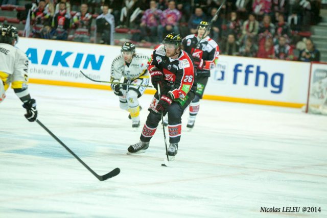 Photo hockey match Rouen - Amiens  le 25/01/2015
