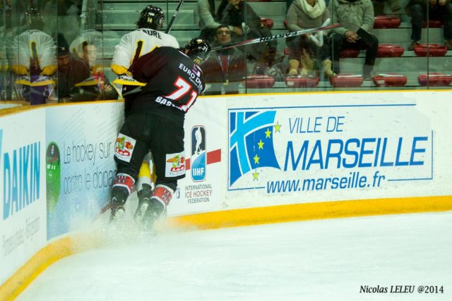 Photo hockey match Rouen - Amiens  le 25/01/2015