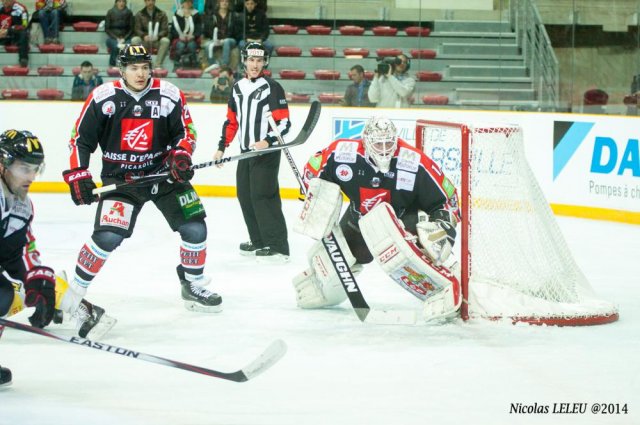 Photo hockey match Rouen - Amiens  le 25/01/2015