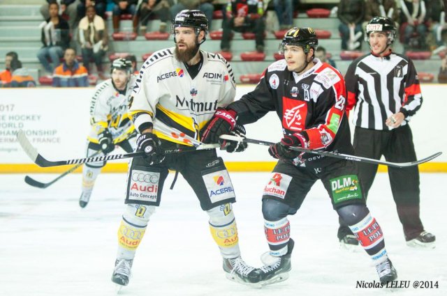 Photo hockey match Rouen - Amiens  le 25/01/2015