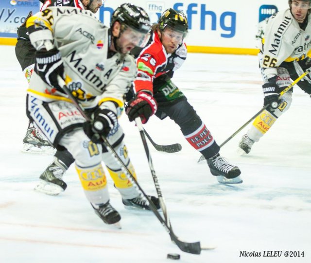 Photo hockey match Rouen - Amiens  le 25/01/2015