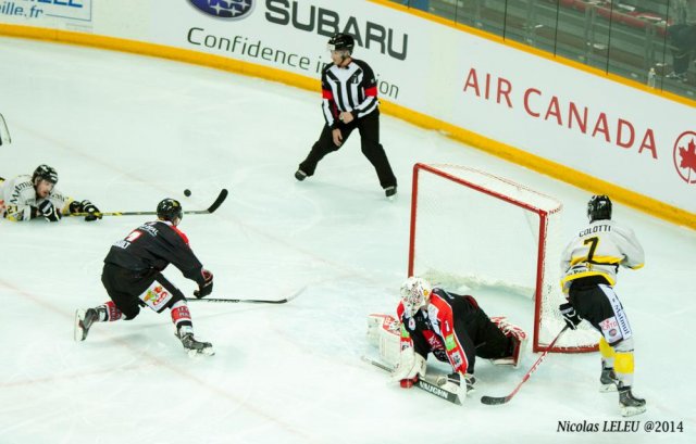 Photo hockey match Rouen - Amiens  le 25/01/2015