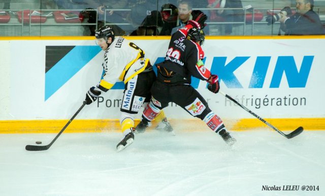 Photo hockey match Rouen - Amiens  le 25/01/2015