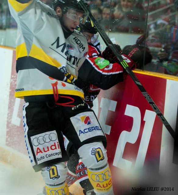 Photo hockey match Rouen - Amiens  le 25/01/2015