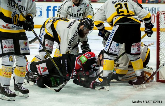 Photo hockey match Rouen - Amiens  le 25/01/2015