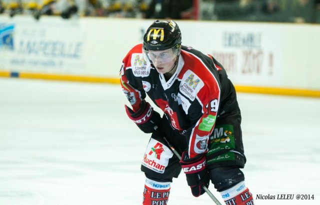 Photo hockey match Rouen - Amiens  le 25/01/2015
