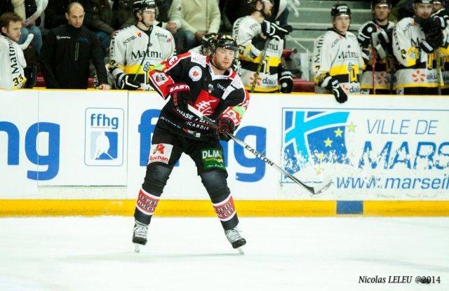 Photo hockey match Rouen - Amiens  le 25/01/2015