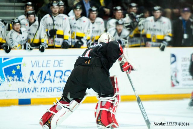 Photo hockey match Rouen - Amiens  le 25/01/2015
