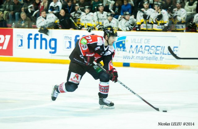 Photo hockey match Rouen - Amiens  le 25/01/2015