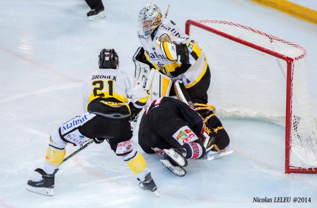 Photo hockey match Rouen - Amiens  le 25/01/2015