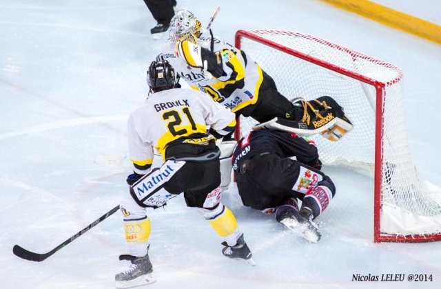 Photo hockey match Rouen - Amiens  le 25/01/2015