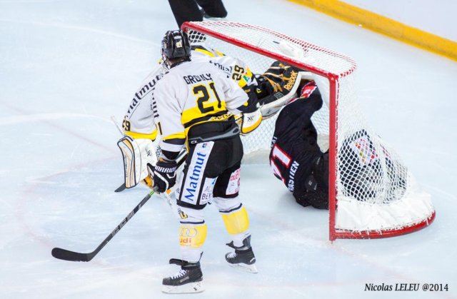 Photo hockey match Rouen - Amiens  le 25/01/2015