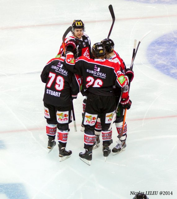 Photo hockey match Rouen - Amiens  le 25/01/2015