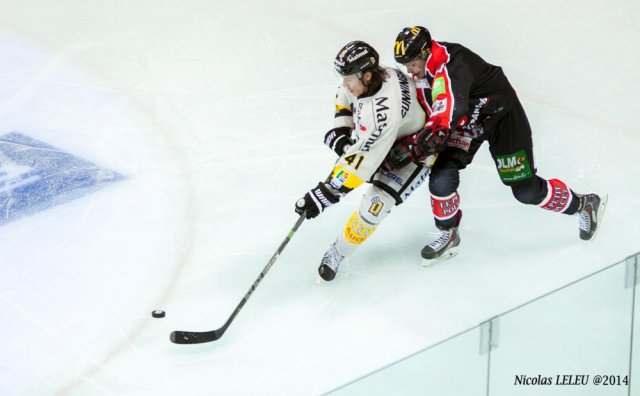 Photo hockey match Rouen - Amiens  le 25/01/2015