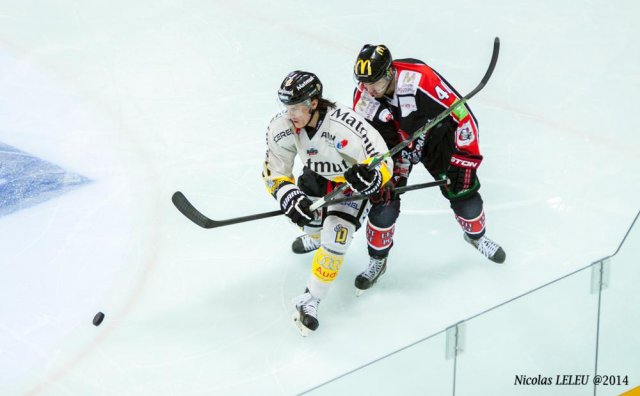 Photo hockey match Rouen - Amiens  le 25/01/2015