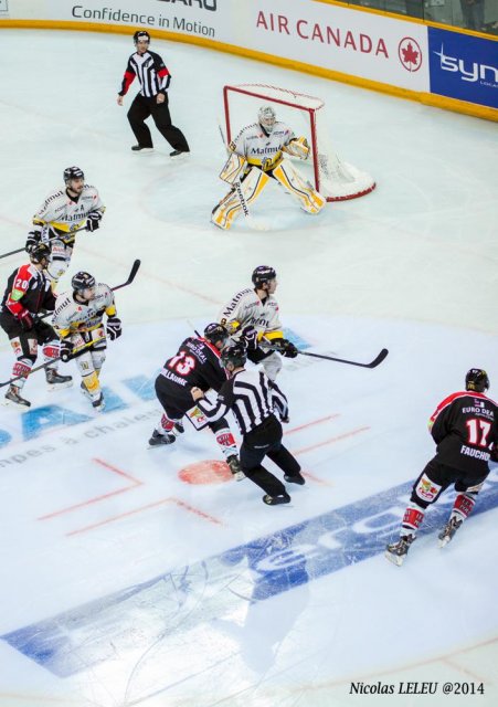 Photo hockey match Rouen - Amiens  le 25/01/2015