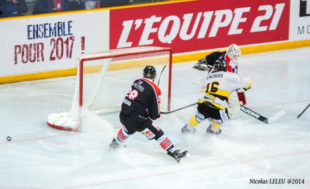 Photo hockey match Rouen - Amiens  le 25/01/2015