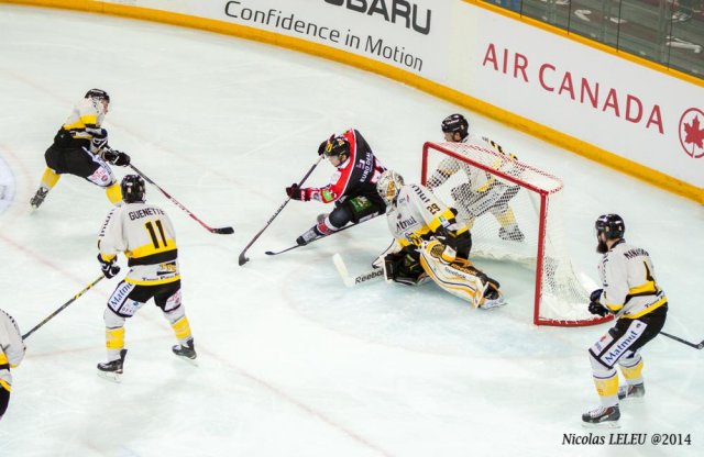 Photo hockey match Rouen - Amiens  le 25/01/2015
