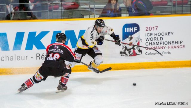 Photo hockey match Rouen - Amiens  le 25/01/2015