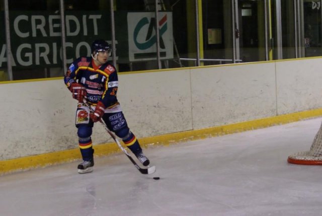 Photo hockey match Nice - Caen  le 03/01/2009