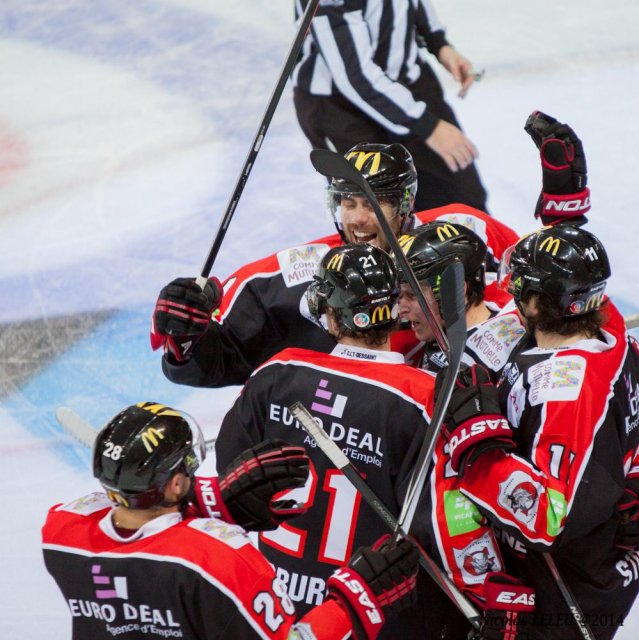 Photo hockey match Rouen - Amiens  le 25/01/2015