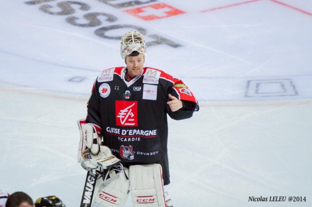Photo hockey match Rouen - Amiens  le 25/01/2015