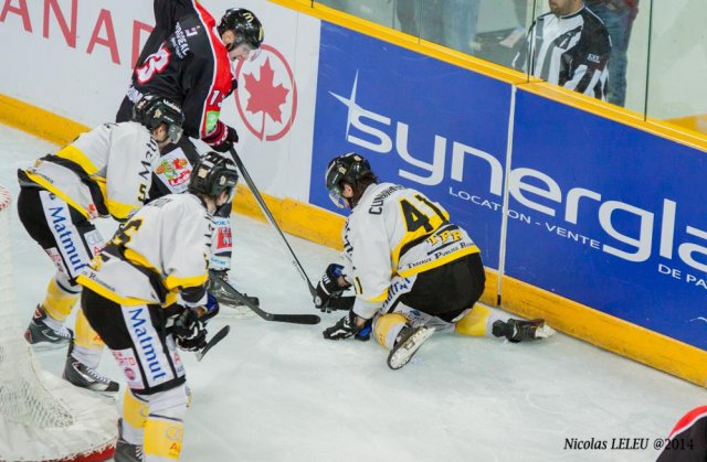 Photo hockey match Rouen - Amiens  le 25/01/2015