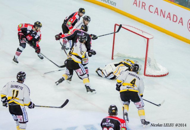 Photo hockey match Rouen - Amiens  le 25/01/2015